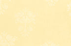 A soft, pale yellow textured background, featuring subtle, slightly lighter damask-like patterns faintly visible across the surface. This design suggests the inside or reverse side of a high-quality greeting card, offering a clean and elegant space for personal messages.