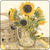 Sunflower and Picnic Basket