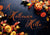 Pumpkins, jack o' lantern & fall leaves Halloween Card
