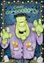 Funny Frankenstein Cartoon Halloween Card