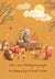 Wildlife Critters Christian Thanksgiving Card