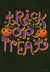 Trick or Treat with Jack o' Lanterns Halloween Card