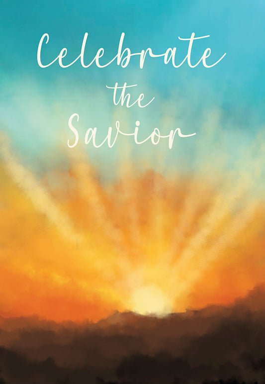 Celebrate the Savior Sunrise Easter Card