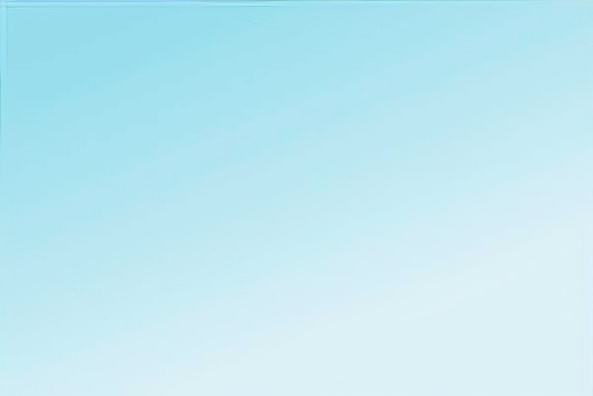 Solid light blue background, likely the inside or back of a greeting card.