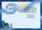 Inside a heartfelt husband's card with a starry night theme and message: 'NOT A DAY GOES BY WHEN I DON'T THANK MY LUCKY STARS TO BE MARRIED TO SOMEONE WHO BRINGS SO MUCH WONDER, JOY, LAUGHTER AND LOVE INTO MY LIFE. WITH GRATITUDE FOR ALL THAT YOU ARE AND ALL THAT WE SHARE.'