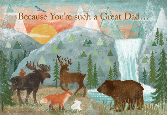 Wildly Wonderful Father's Day Card