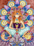 Goddess with lotus flower