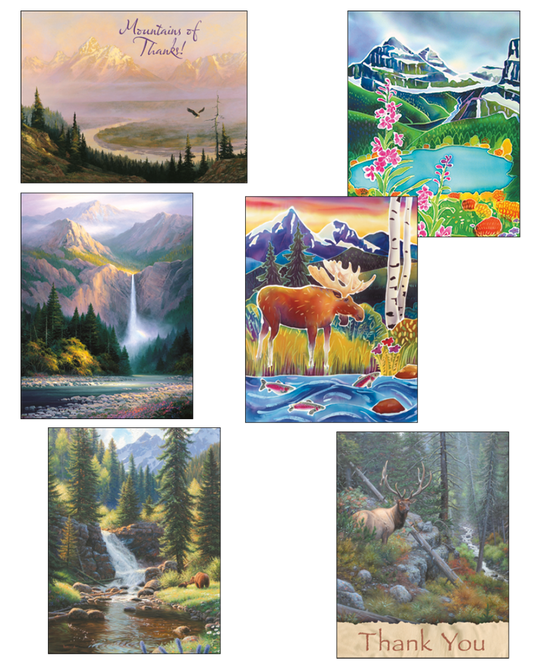 Mountain Majesty Blank Note Card Assortment