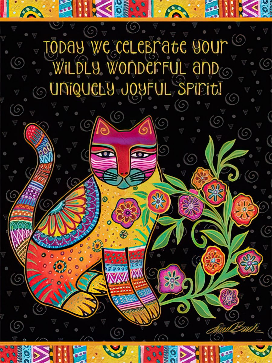 Today we celebrate your wildly wonderful...spirit!