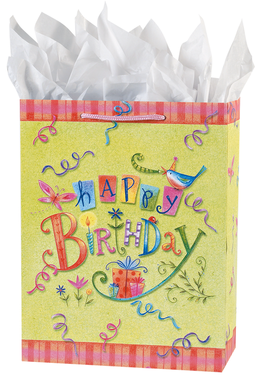 Birthday Gift Bag Set - Large