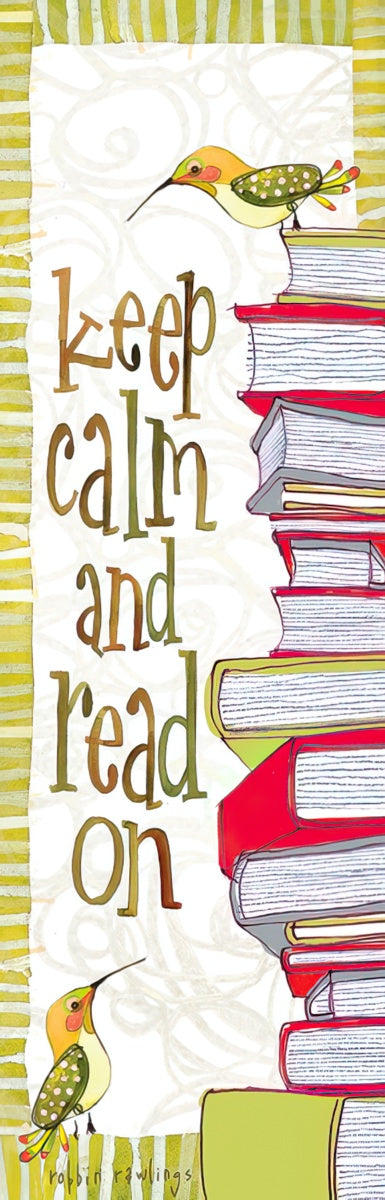keep calm and read on