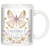 Butterfly and Flowers Mug
