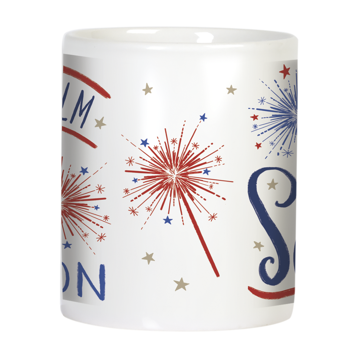 Keep Calm and Sparkle On Ceramic Mug