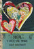FLORAL FABRIC COLLAGE HEARTS