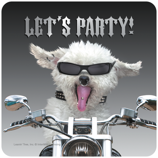 Let's Party Motorcycle Dog