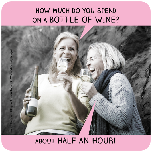 How much do you spend on a bottle of wine?