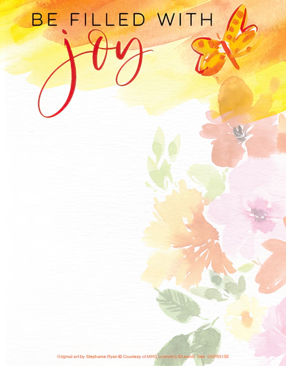 Be Filled With Joy