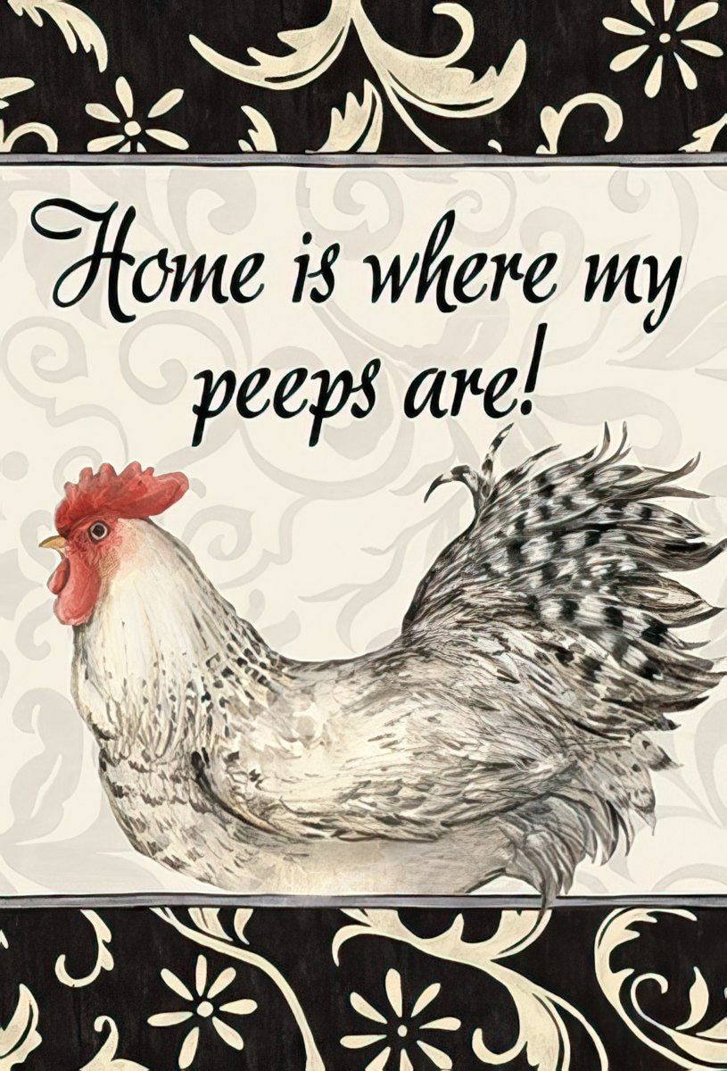 Home is where my peeps are!
