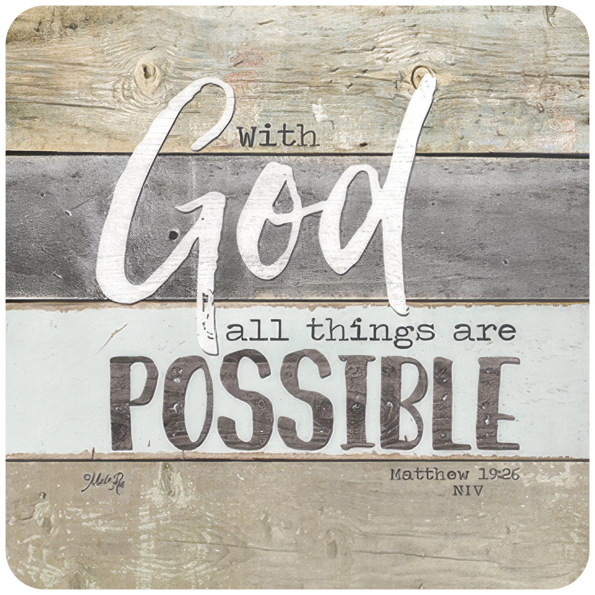 With God All Things Are Possible