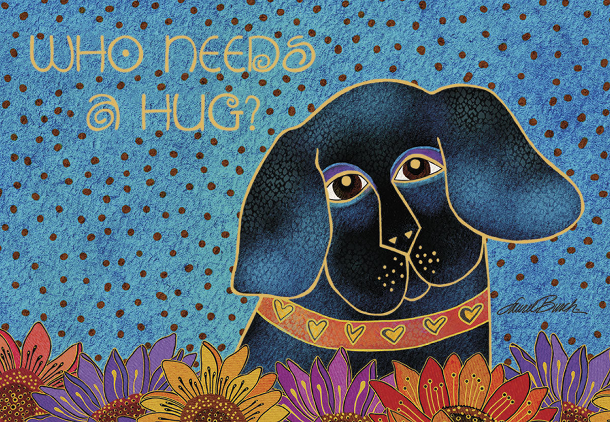 Who Need a Hug? Dog Magnet