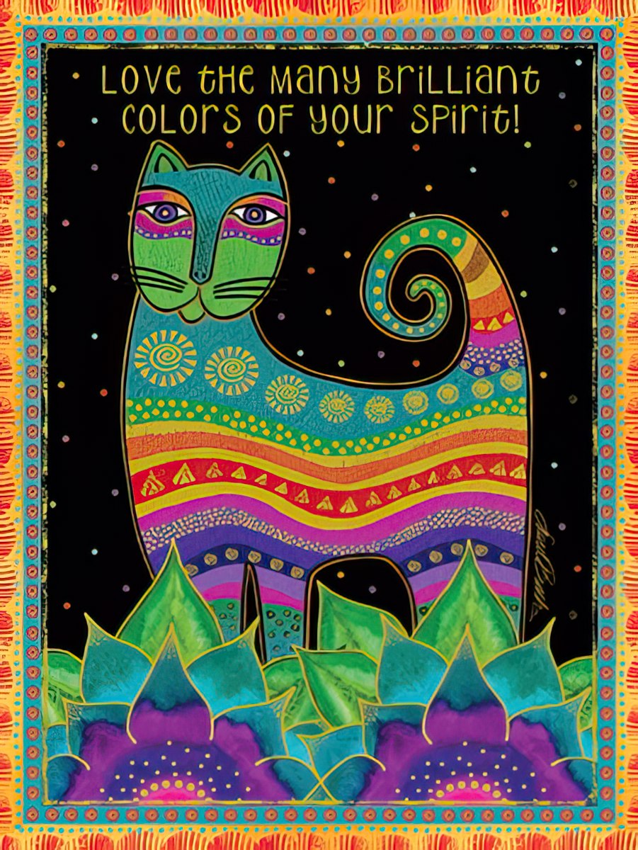 Love the many brilliant colors of your spirit!