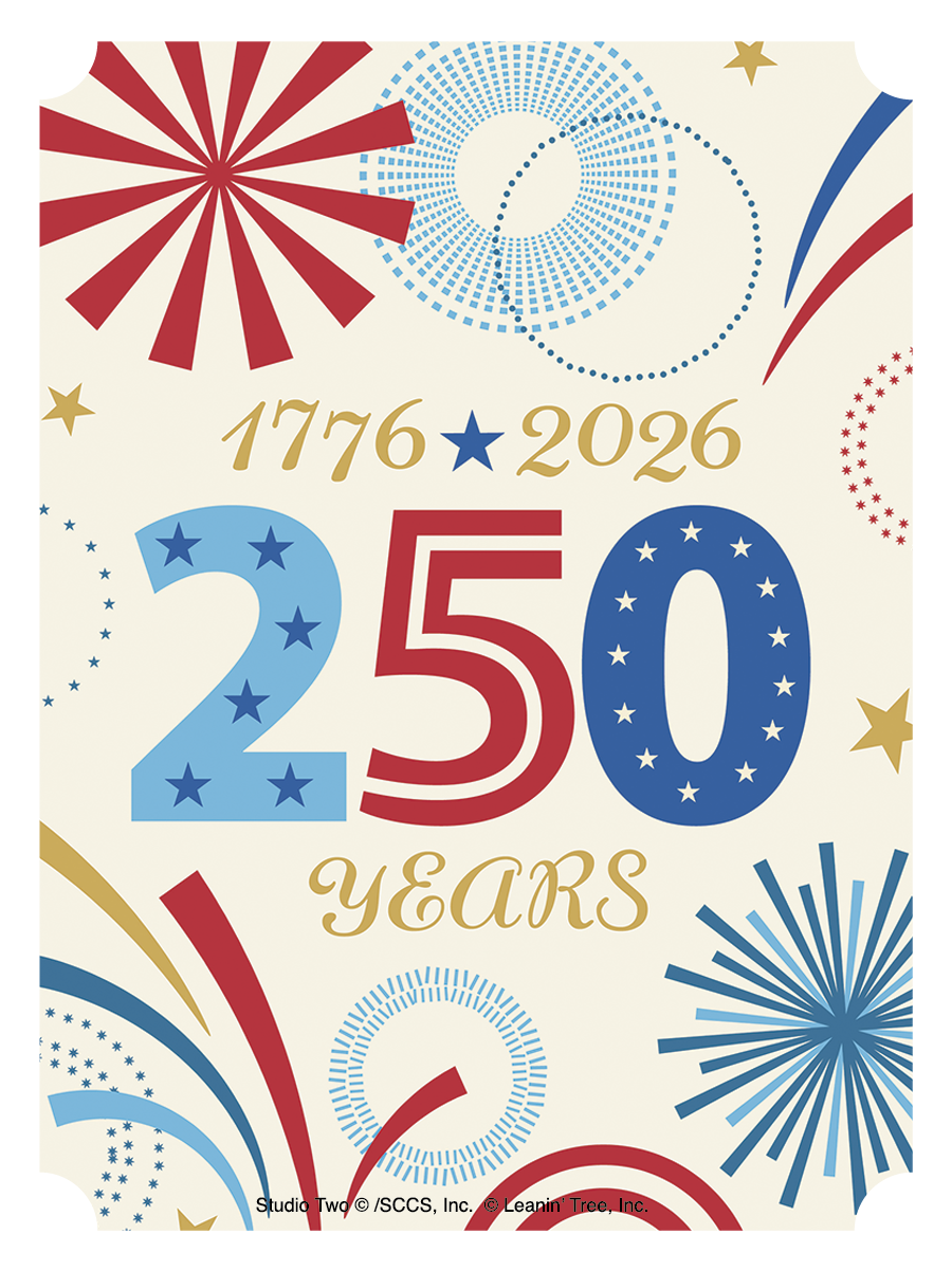 1776-2026 America 250 Sticker
