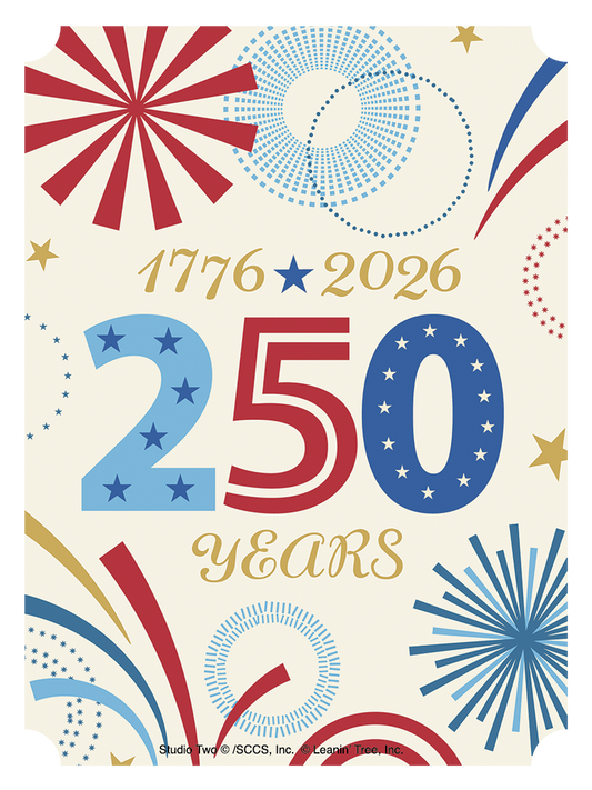 1776-2026 America 250 Sticker