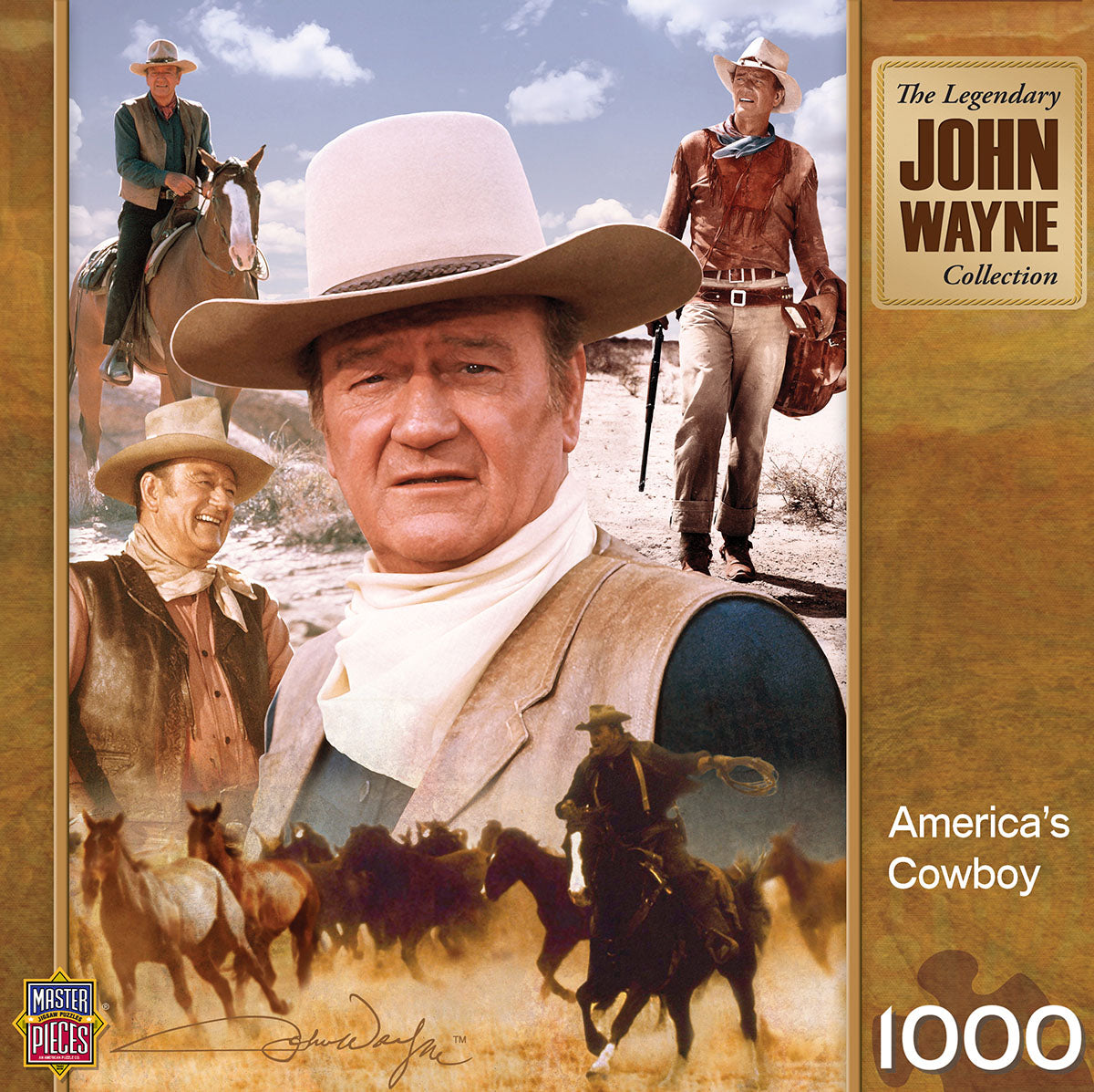 America's Cowboy John Wayne Puzzle