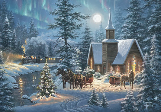 May your holiday season shine with many blessings... Christmas Card