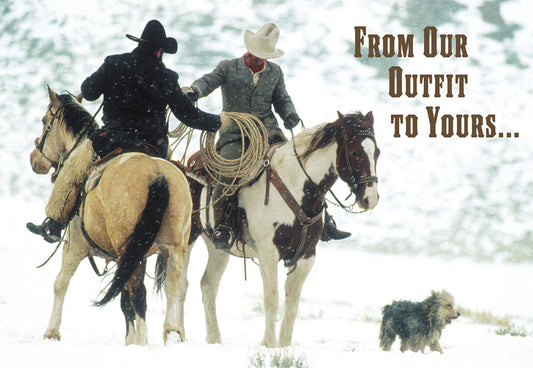 Folks like you make the journey so special... Christmas Card