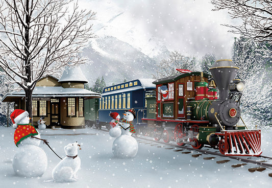 Holiday Traditions Old and New Christmas Card