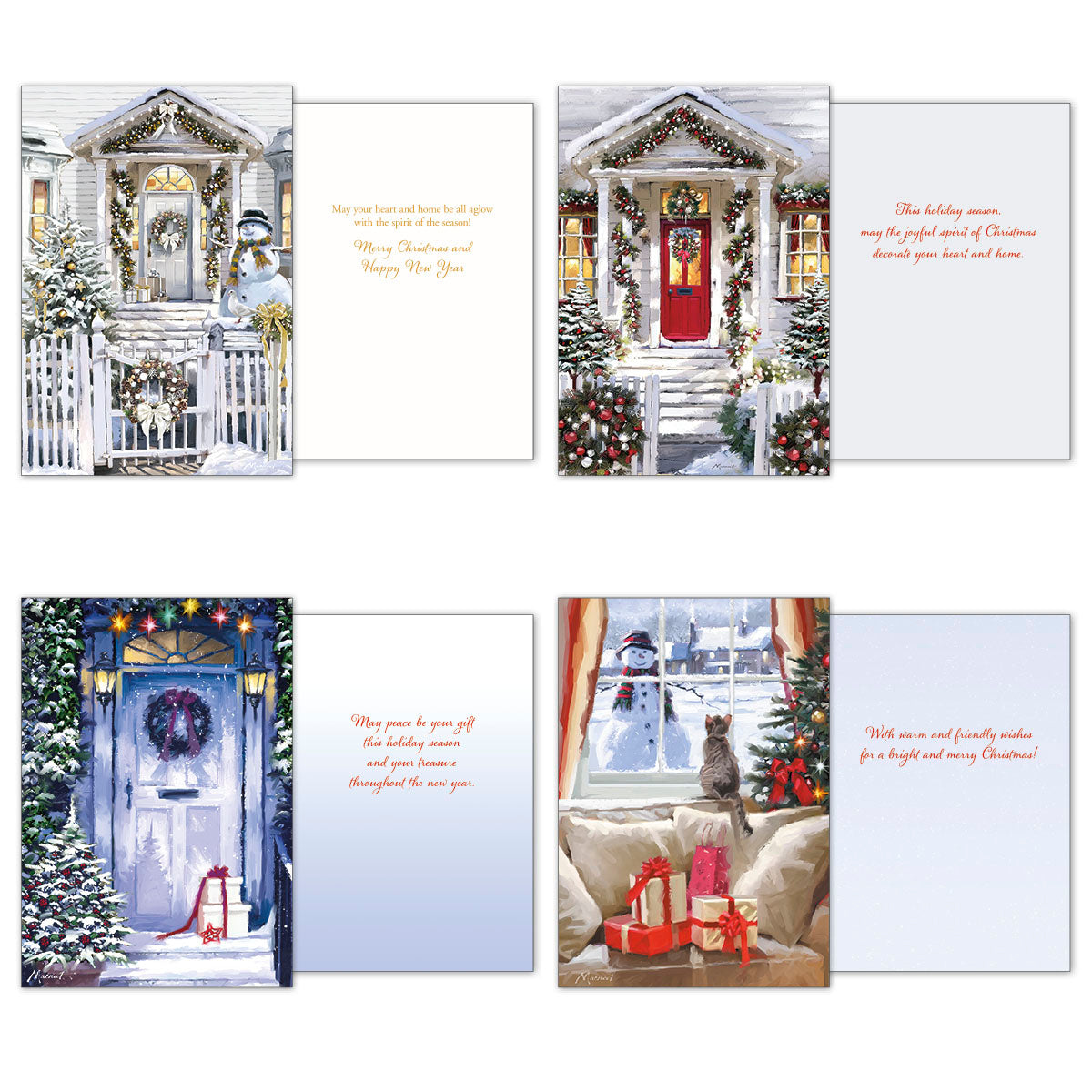 Home for the Holidays Boxed Christmas Card Assortment