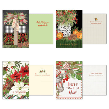 Merry Happy Everything Boxed Christmas Card Assortment