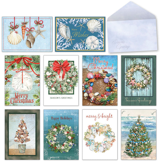 Shellabrate the Season Boxed Christmas Card Assortment