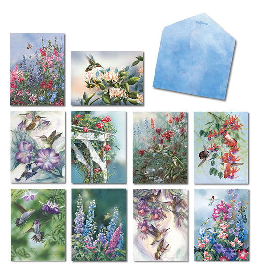 Hummingbirds Greeting Card Assortments