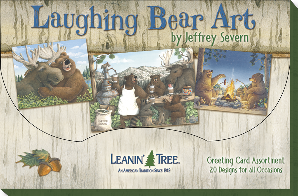 Laughing Bear Art by Jeffrey Severn