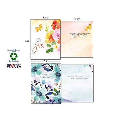 Blushing Garden by Stephanie Ryan Greeting Card Assortment