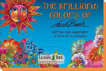 The Brilliant Colors of Laurel Burch Boxed Card Assortment