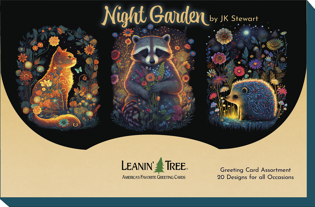 Night Garden Boxed Greeting Card Assortment