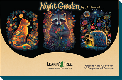 Night Garden Boxed Greeting Card Assortment