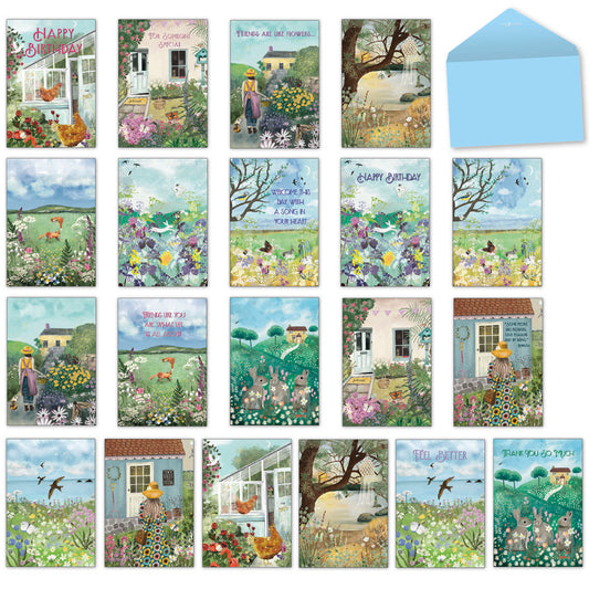 The English Countryside by Jaqueline Wild Card Assortment