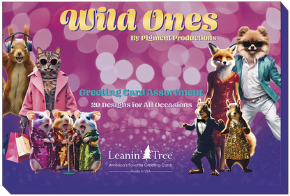 Wild Ones by Pigment Productions Greeting Card Assortment