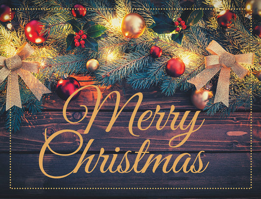 Christmas Garland Christmas Boxed Note Card Set