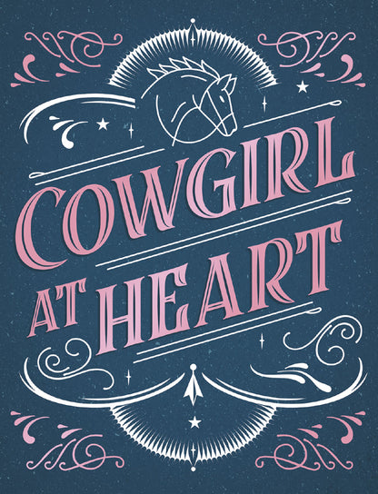 Cowgirl at Heart Birthday Card