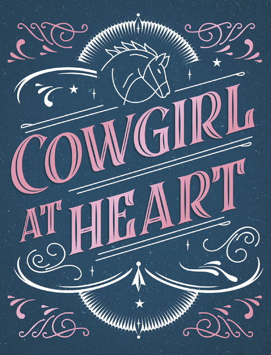 Cowgirl at Heart Birthday Card