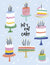 Many Birthday Cakes Card