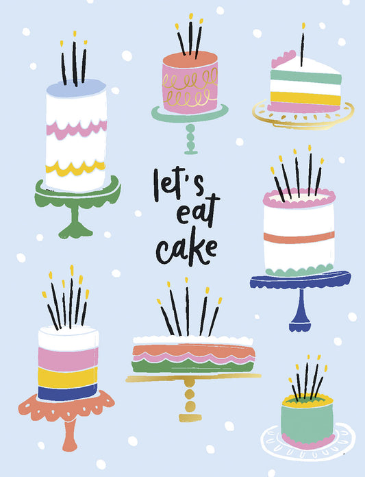 Many Birthday Cakes Card