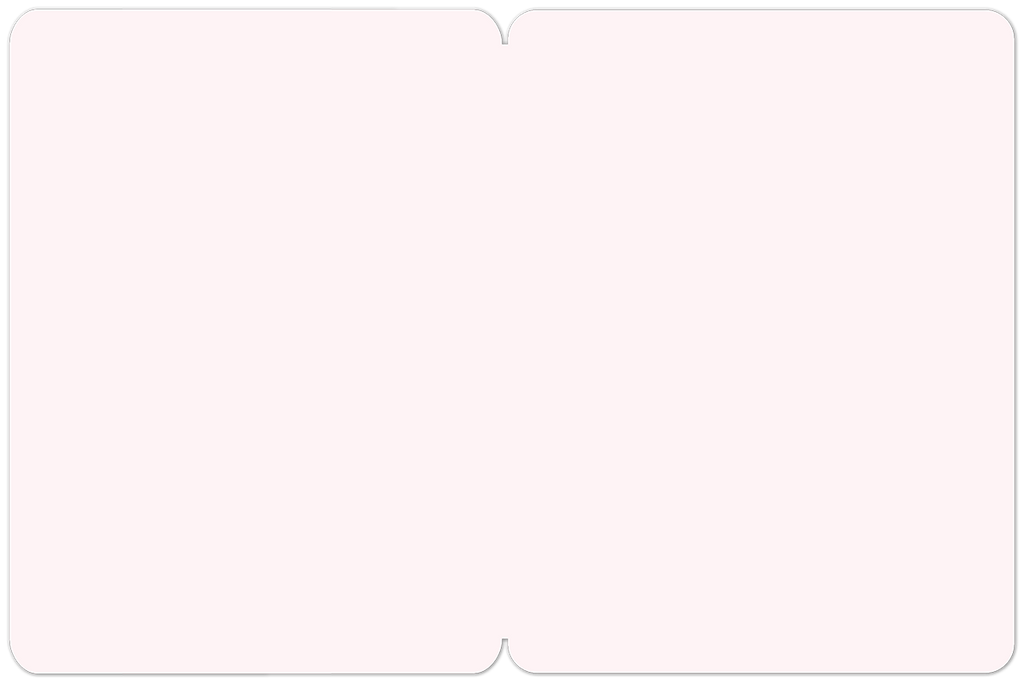 Blank inside of a high-quality greeting card, offering ample space for a personalized message, ideal for any special occasion.