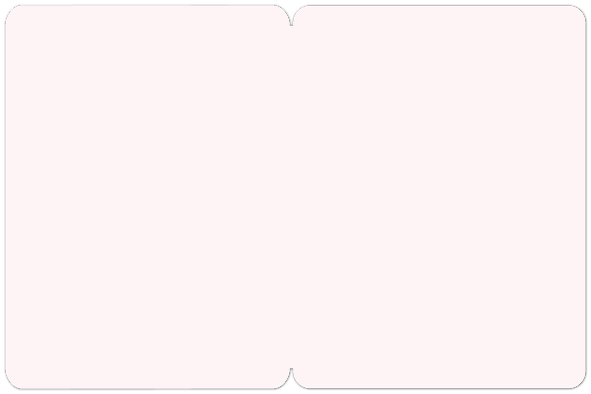 Blank inside of a high-quality greeting card, offering ample space for a personalized message, ideal for any special occasion.