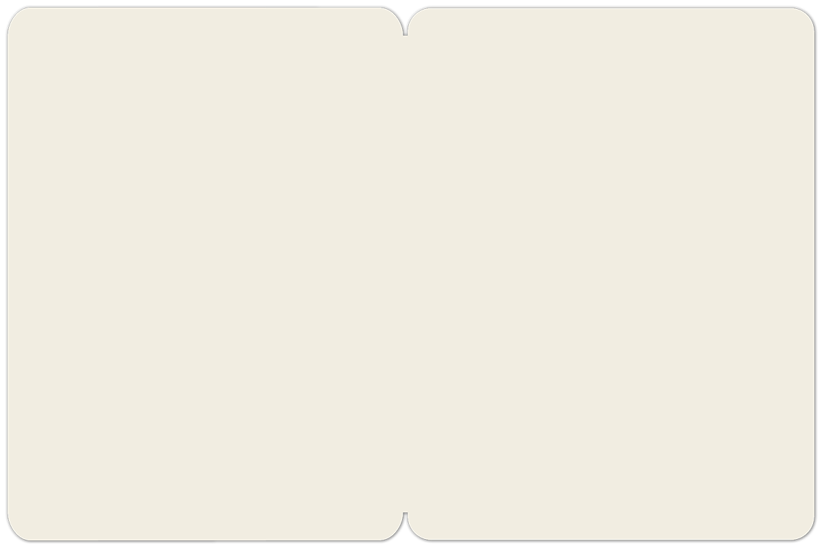Blank inside of a light beige greeting card, ready for a personalized message.